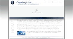 Desktop Screenshot of capelogic.com